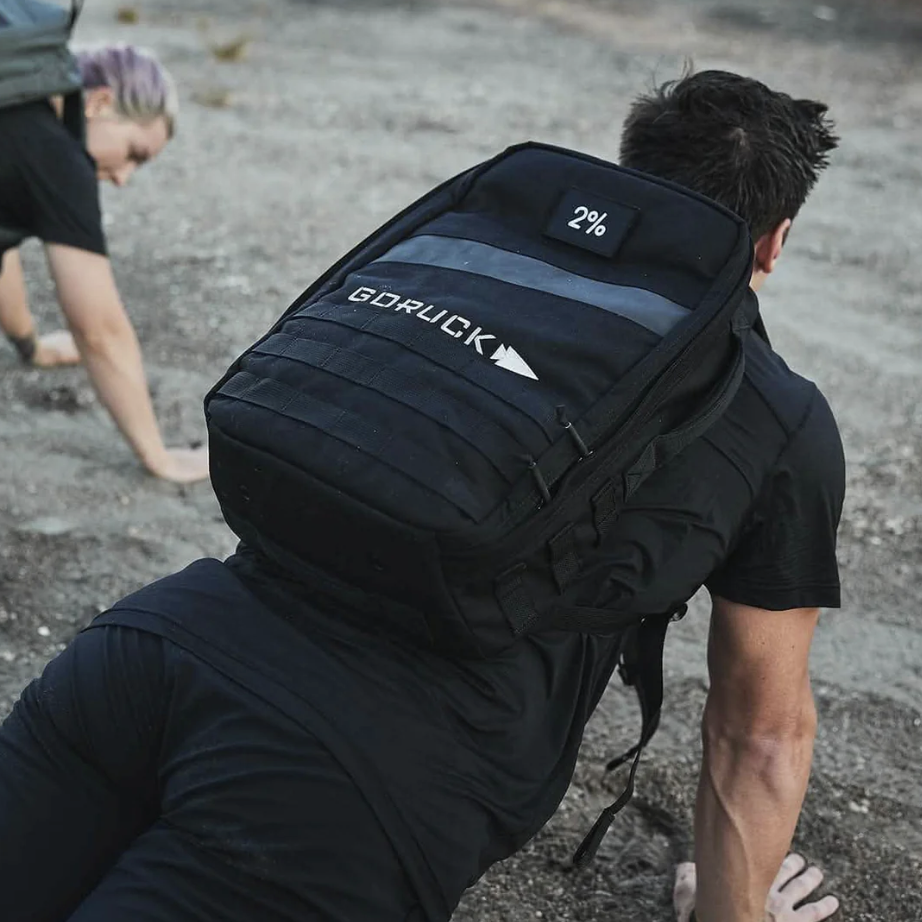 The image showcases the GORUCK Rucker 4.0.